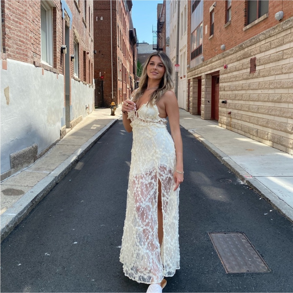For Love And Lemons Ysabelle Maxi Gown